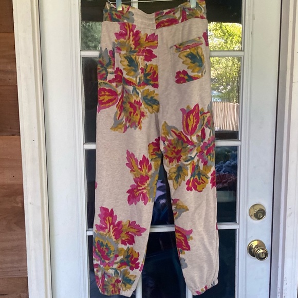 Anthropologie SaturdaySunday KnitFloral Joggers. Small - Picture 3 of 6